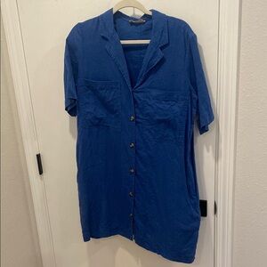 Everlane Linen Workwear Dress